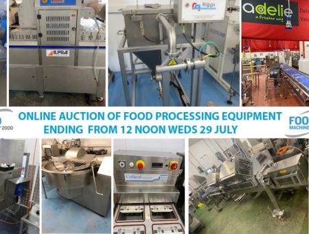 used food processing equipment auction
